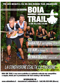 Boia che Trail a coppie