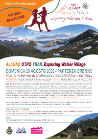 ALAGNA OTRO TRAIL Exploring Walser Village